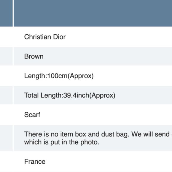 Christian Dior Fur Scarf - Picture 4 of 4